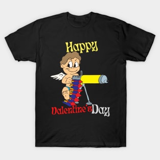 Donald Trump valentines day funny cupid goofy popular trends T-Shirt